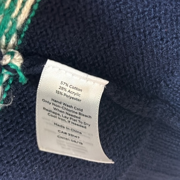 Talbots ladies FAIR ISLE SHAWL COLLAR OPEN SWEATER soft cozy small oversized - Picture 7 of 11